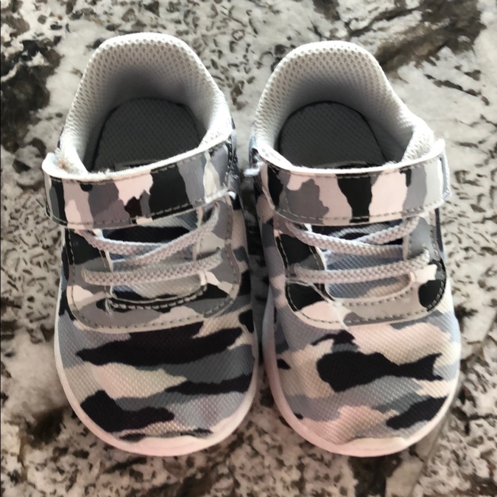 Nike camo sneakers